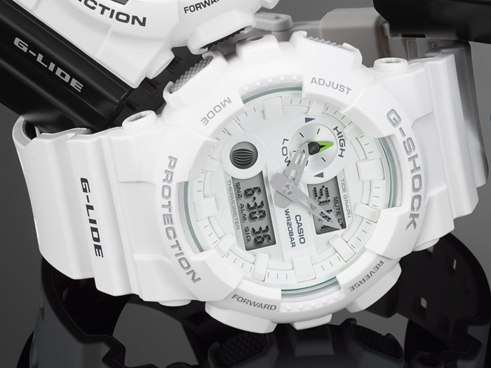 Casio Watch:ANALOG-DIGITAL GA-100 SERIES GA100A-7A