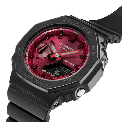 Casio watch:LCD pointer double display lady GMA-S2100RB-1A