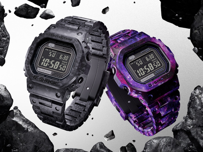 Casio Watch G-SHOCK 40th Anniversary CARBON EDITION DIGITAL 5000 SERIES GCW-B5000UN-6