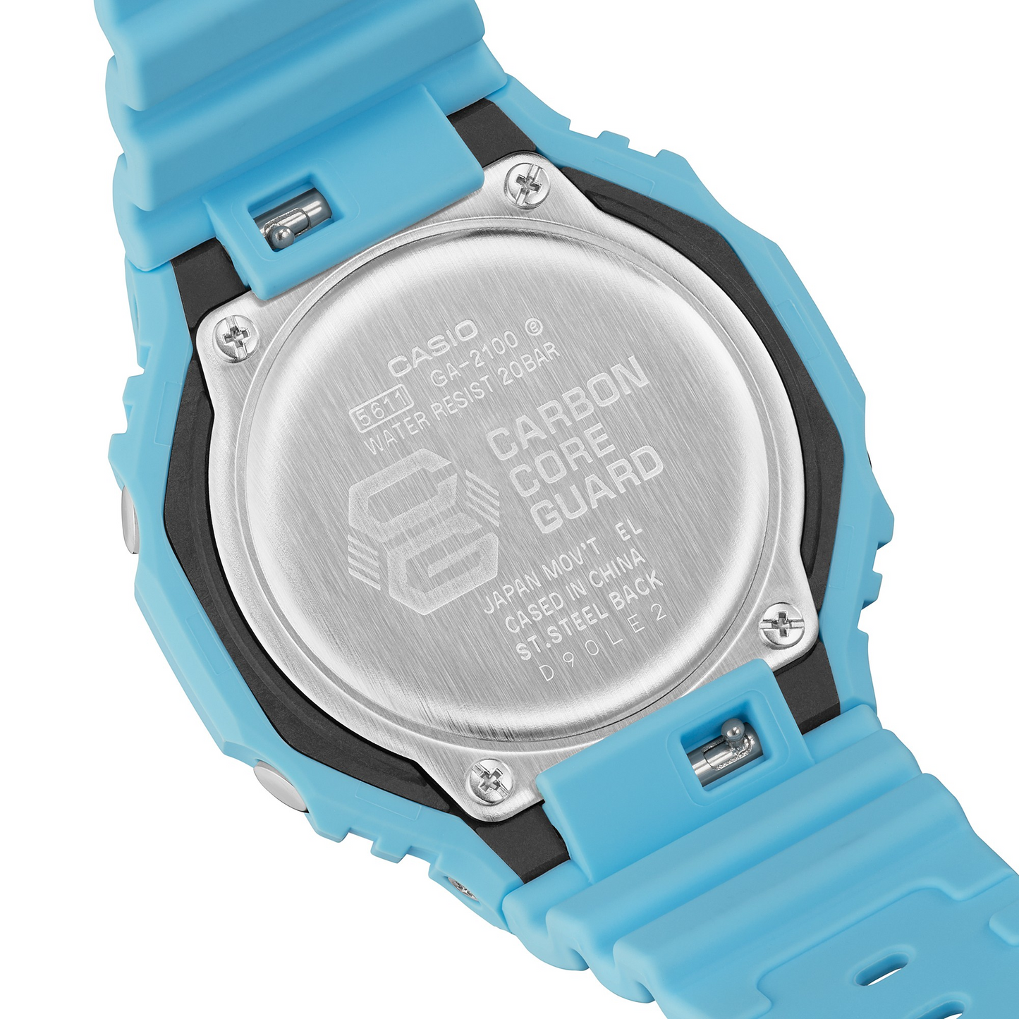 Casio Watch:ANALOG-DIGITAL 2100 Series GA-2100-2A2