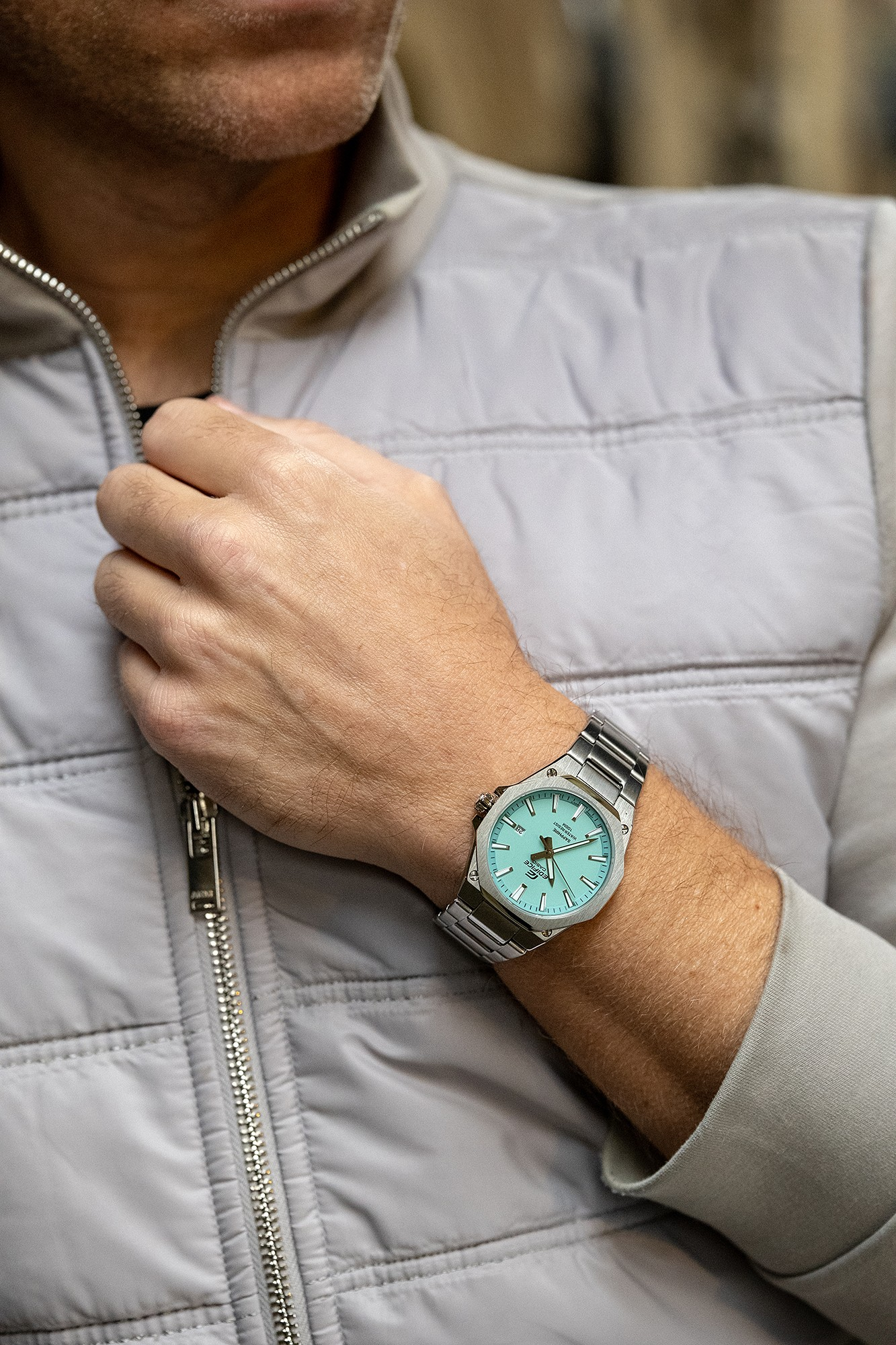 Casio Watch:3-Hand Analog EFR-S108D-2BV
