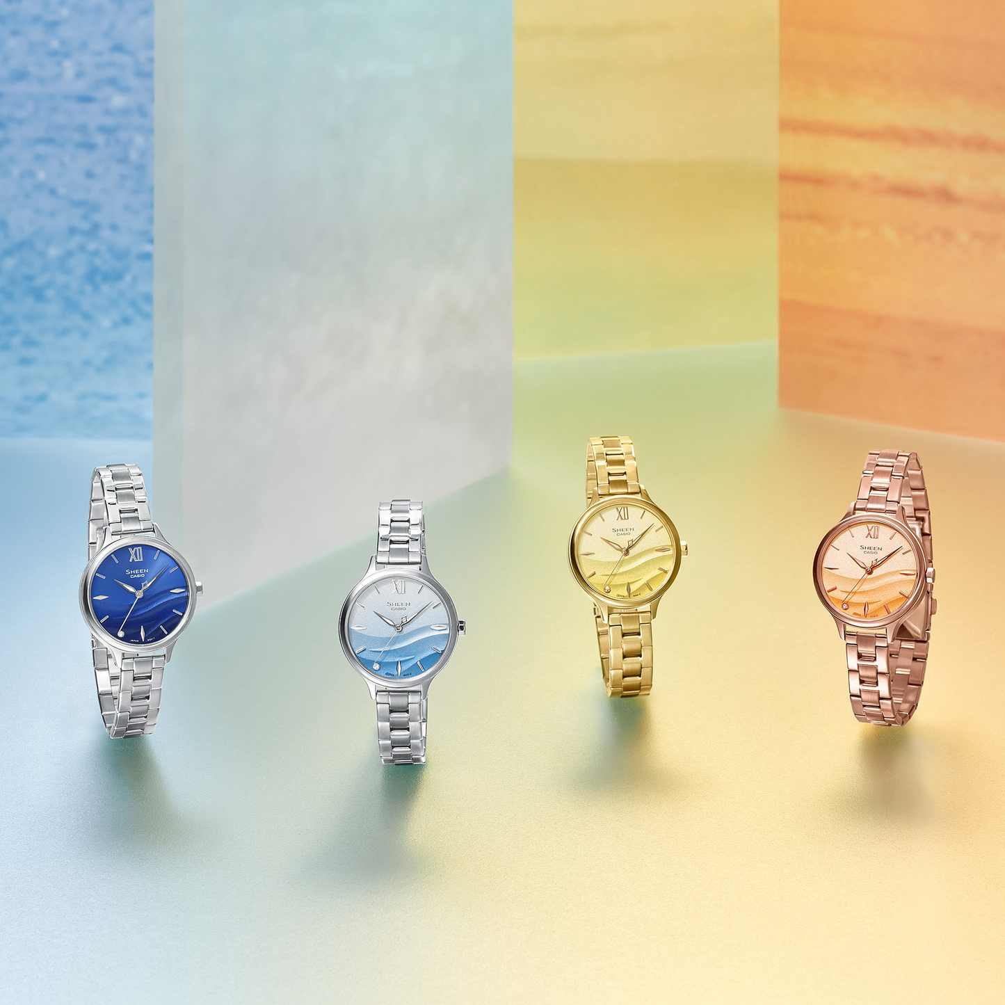 Casio watch:pointer SHE-4550PG-4AUPR