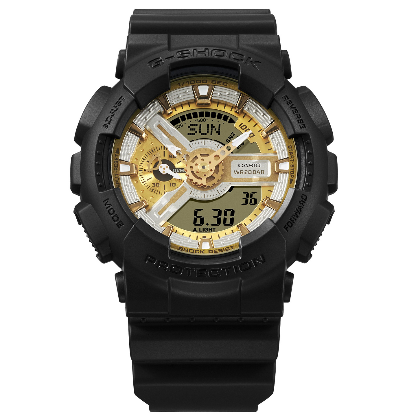 Casio Watch:ANALOG-DIGITAL 110 SERIES GA-110CD-1A9