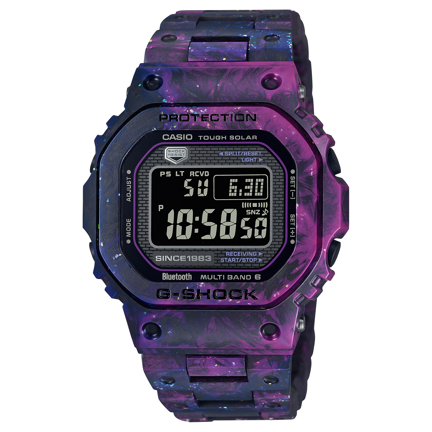 Casio Watch G-SHOCK 40th Anniversary CARBON EDITION DIGITAL 5000 SERIES GCW-B5000UN-6