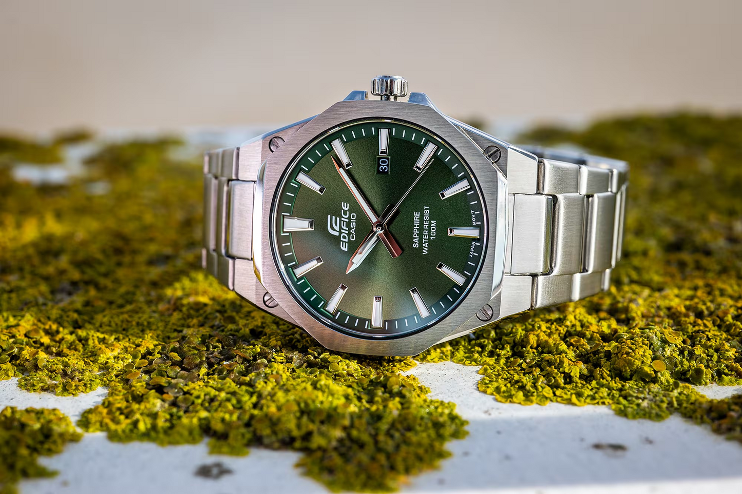 Casio Watch:3-Hand Analog EFR-S108D-3AV